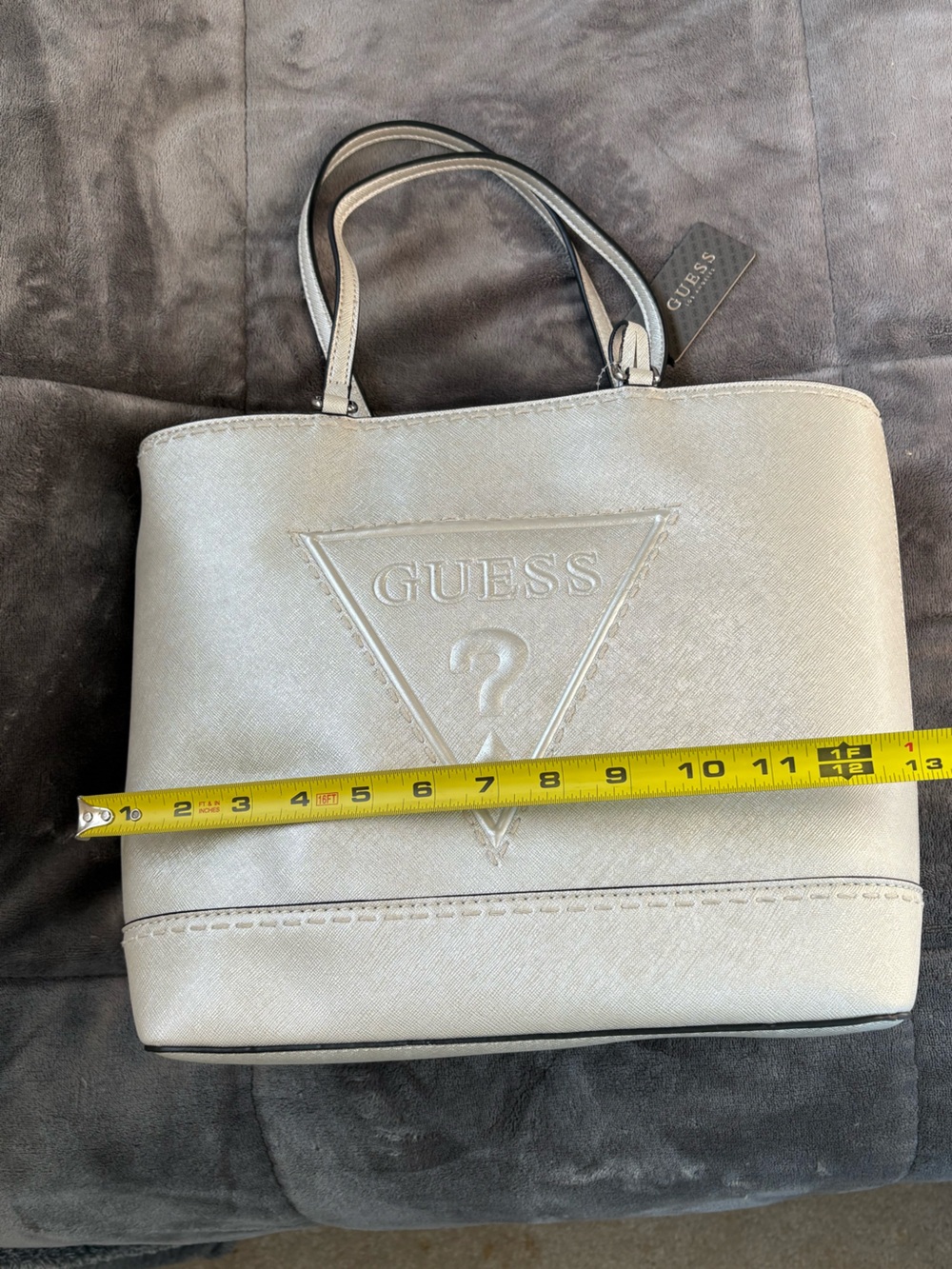 Guess Tote metallic silver - Picture 4 of 6